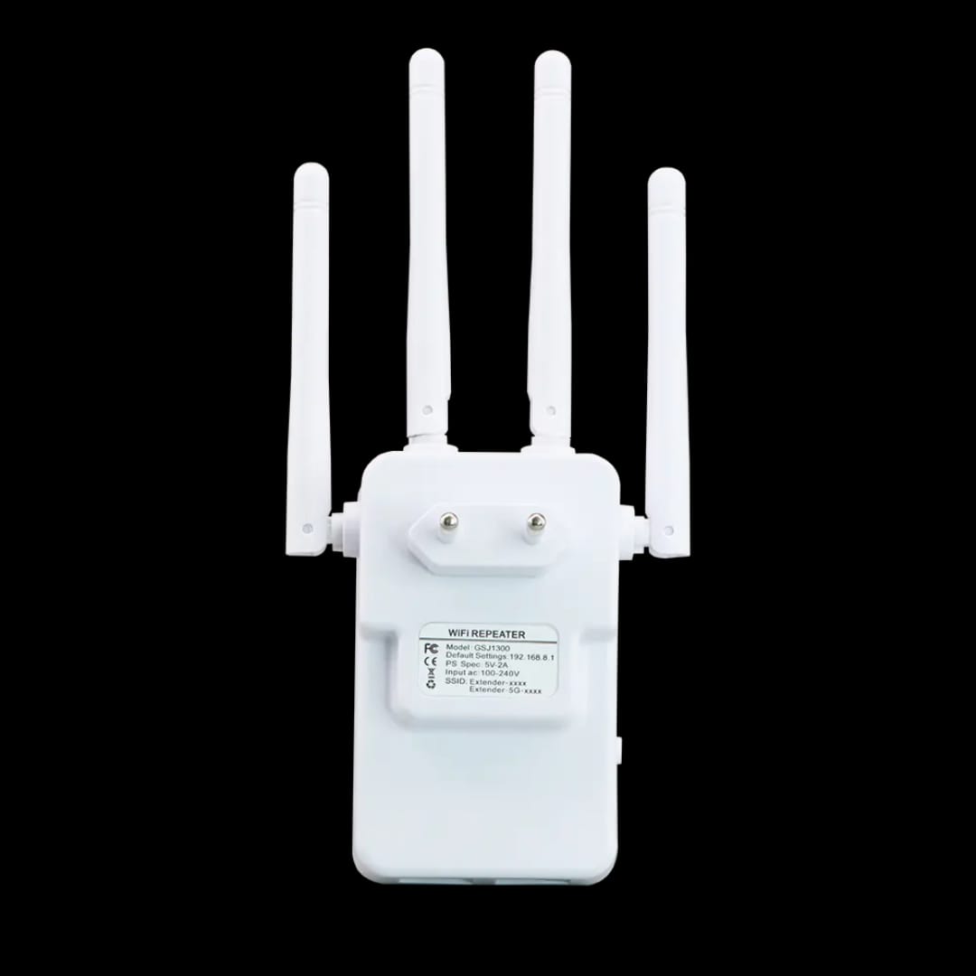 1200Mbps WiFi Extender Dual Band 2.4G/5G – High Speed Signal Booster, Wireless Repeater, Full Coverage Router Extender