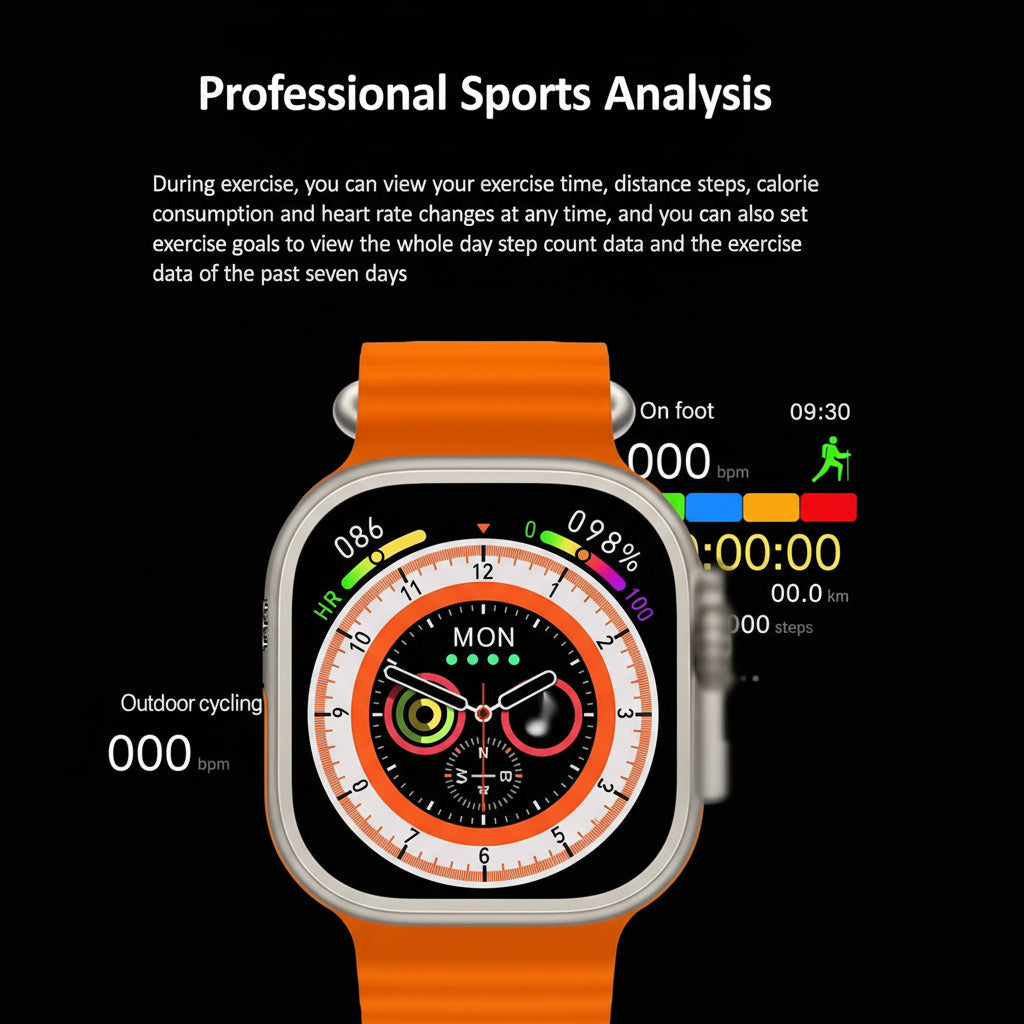 S8 Ultra Bluetooth Smart Watch for Men and Women - Random Color