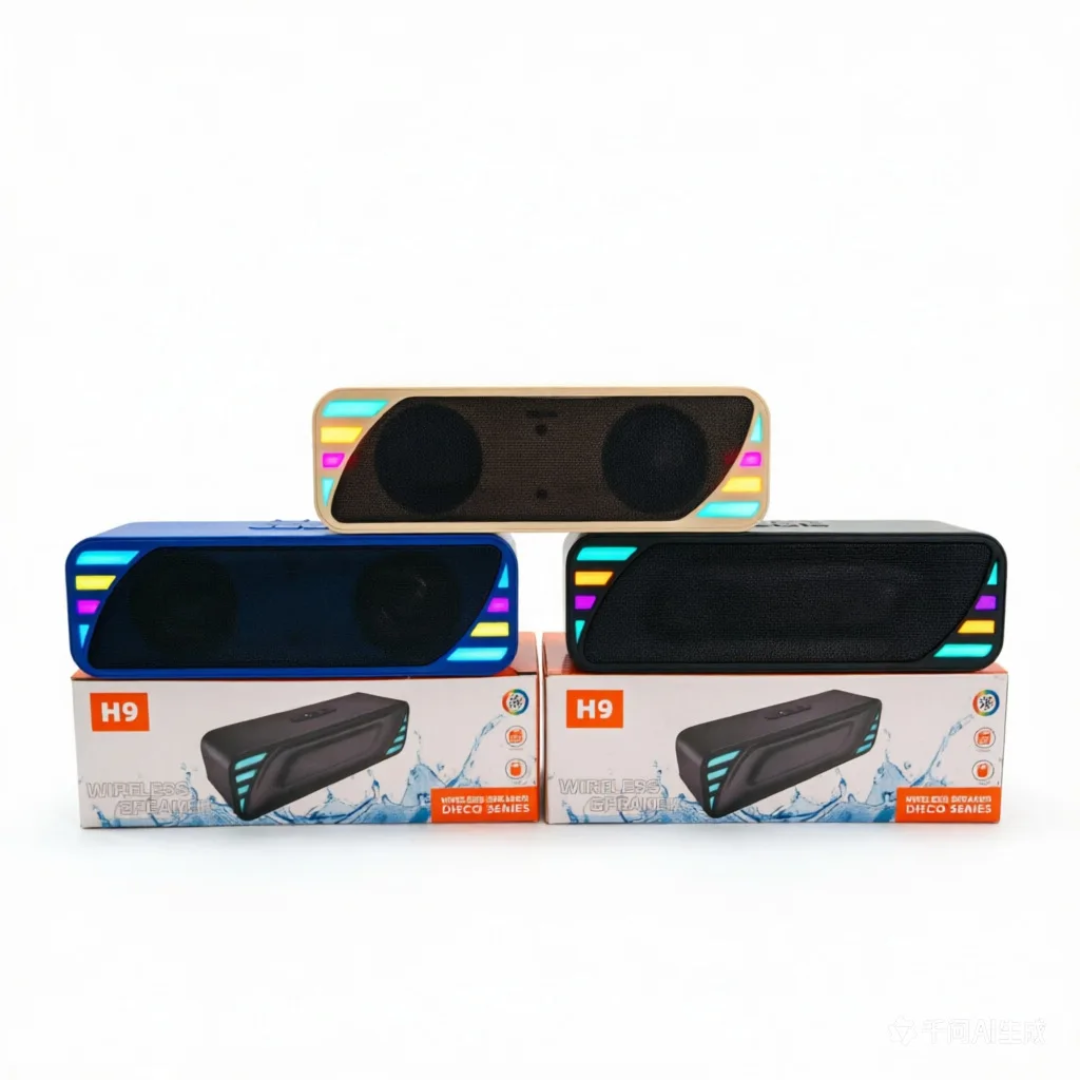 H9 Mini Wireless Bluetooth Speaker – Portable Indoor & Outdoor Sound System