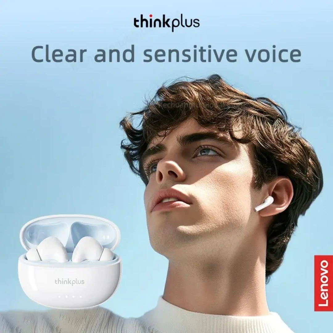 Lenovo LP5 Pro TWS Wireless Earbuds – Original Master Copy, Deep Bass, HD Sound, Gaming Mode, Touch Control