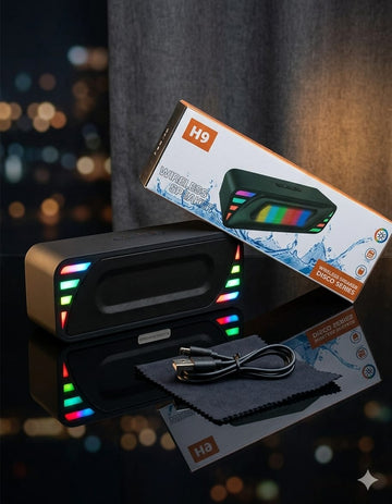 H9 Mini Wireless Bluetooth Speaker – Portable Indoor & Outdoor Sound System