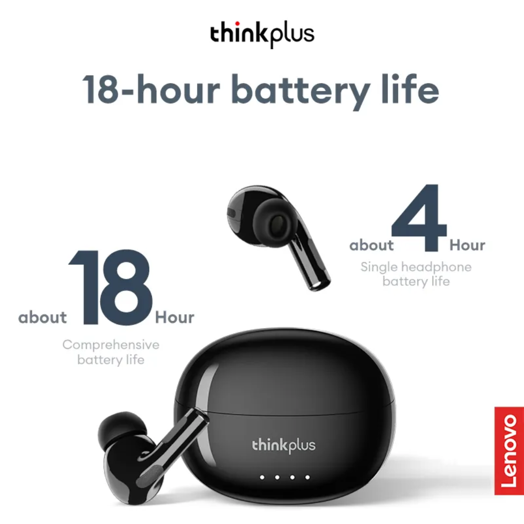Lenovo LP5 Pro TWS Wireless Earbuds – Original Master Copy, Deep Bass, HD Sound, Gaming Mode, Touch Control