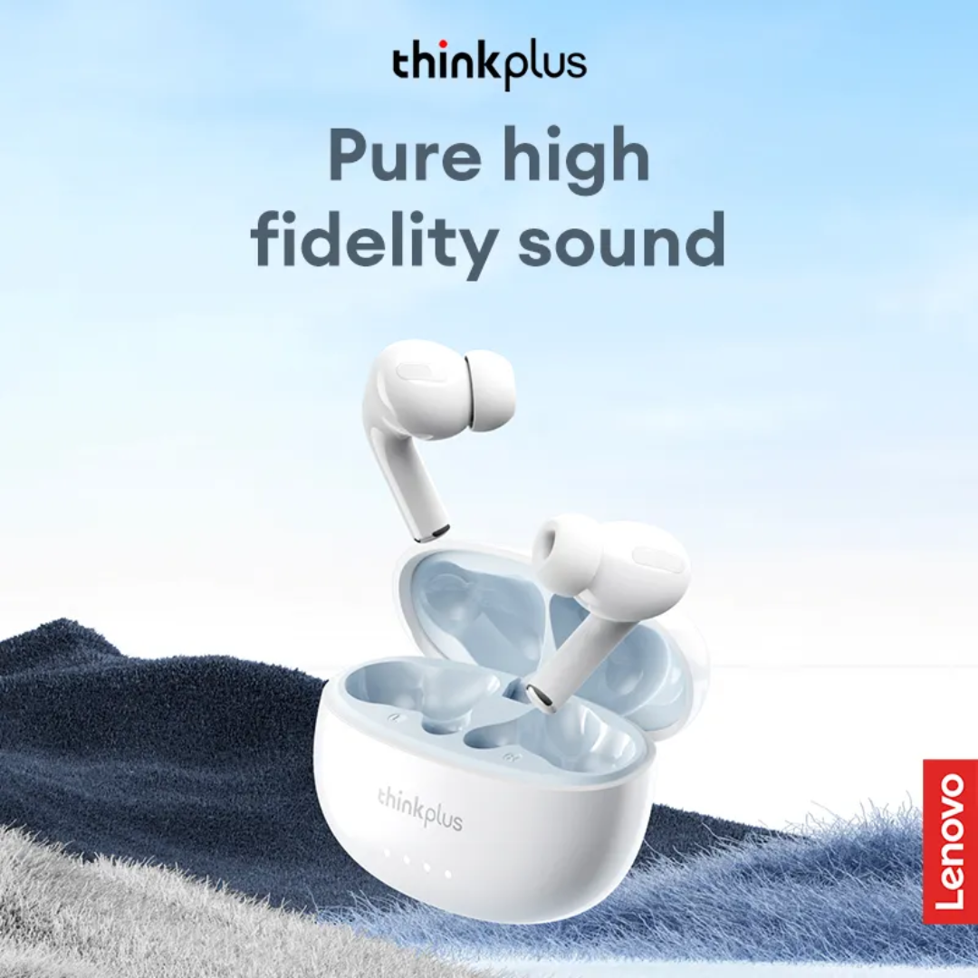 Lenovo LP5 Pro TWS Wireless Earbuds – Original Master Copy, Deep Bass, HD Sound, Gaming Mode, Touch Control