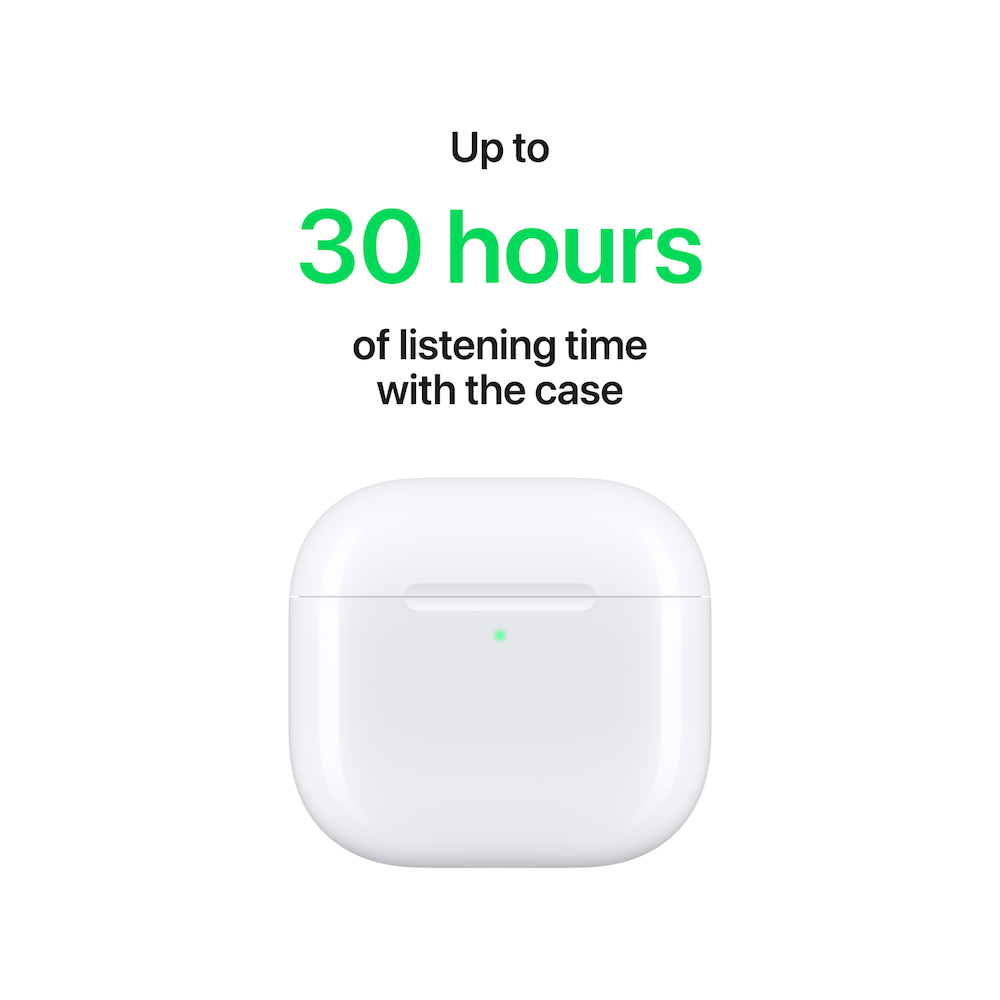 AirPods 4 Wireless Earbuds – Bluetooth 5.3, Deep Bass, ENC Noise Cancellation, Touch Control