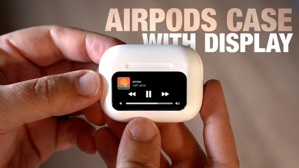 A9 LED Screen AirPods Pro with ANC & ENC – Wireless Earbuds Bluetooth 5.3 Deep Bass Touch Display