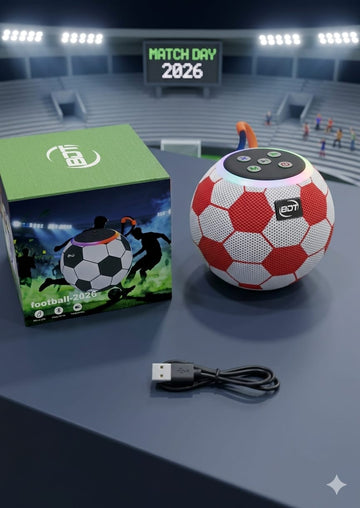 JKP32 Mini RGB Football Speaker – Wireless Bluetooth Portable Speaker
