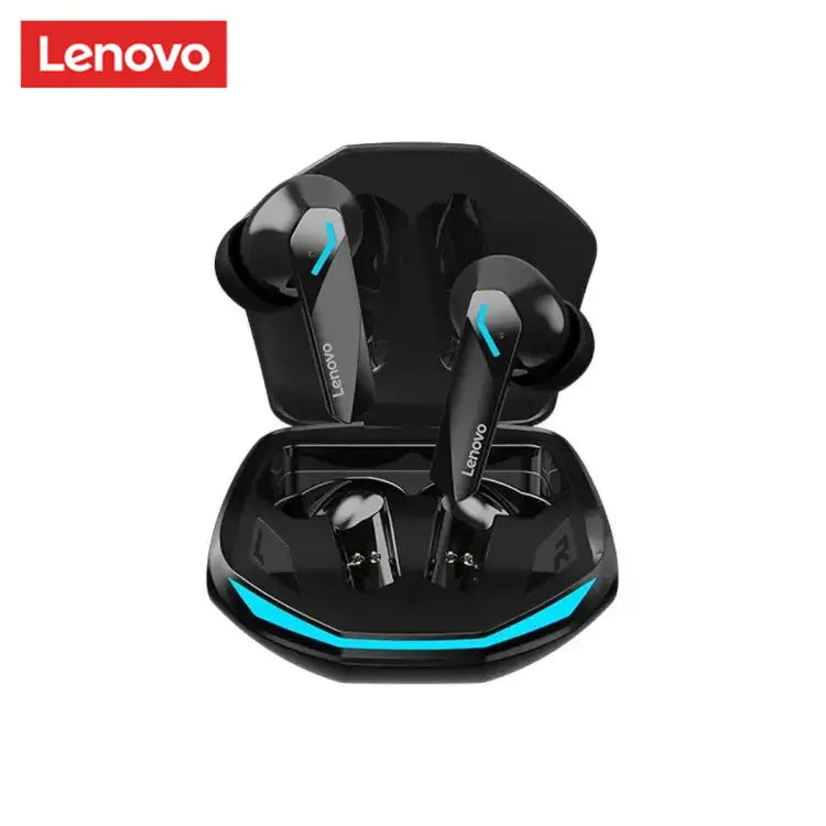 Lenovo GM2 Pro Gaming Earbuds – Wireless Bluetooth 5.3, Deep Bass, Low Latency, LED Display, Touch Control