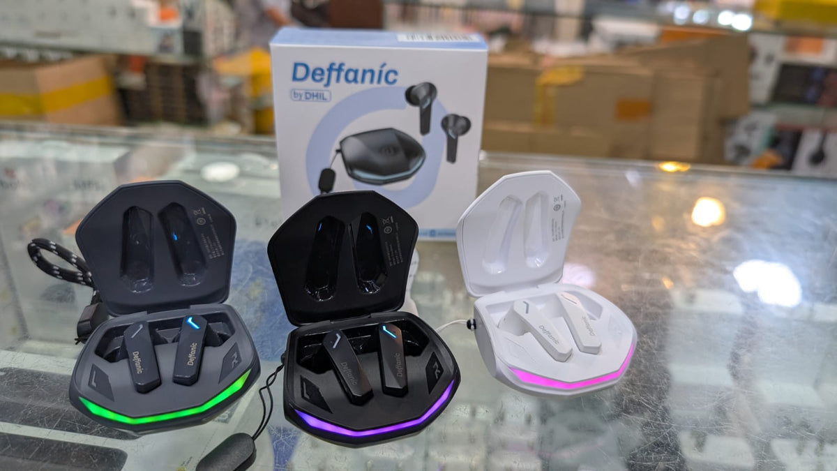 Gaming Wireless Earbuds with RGB LED Case & Lanyard – Bluetooth 5.3 Deep Bass Low Latency Earbuds