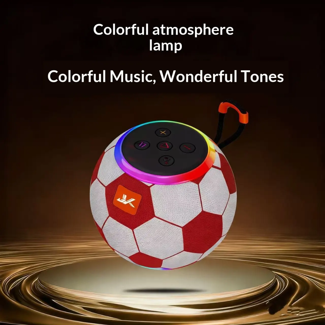 JKP32 Mini RGB Football Speaker – Wireless Bluetooth Portable Speaker