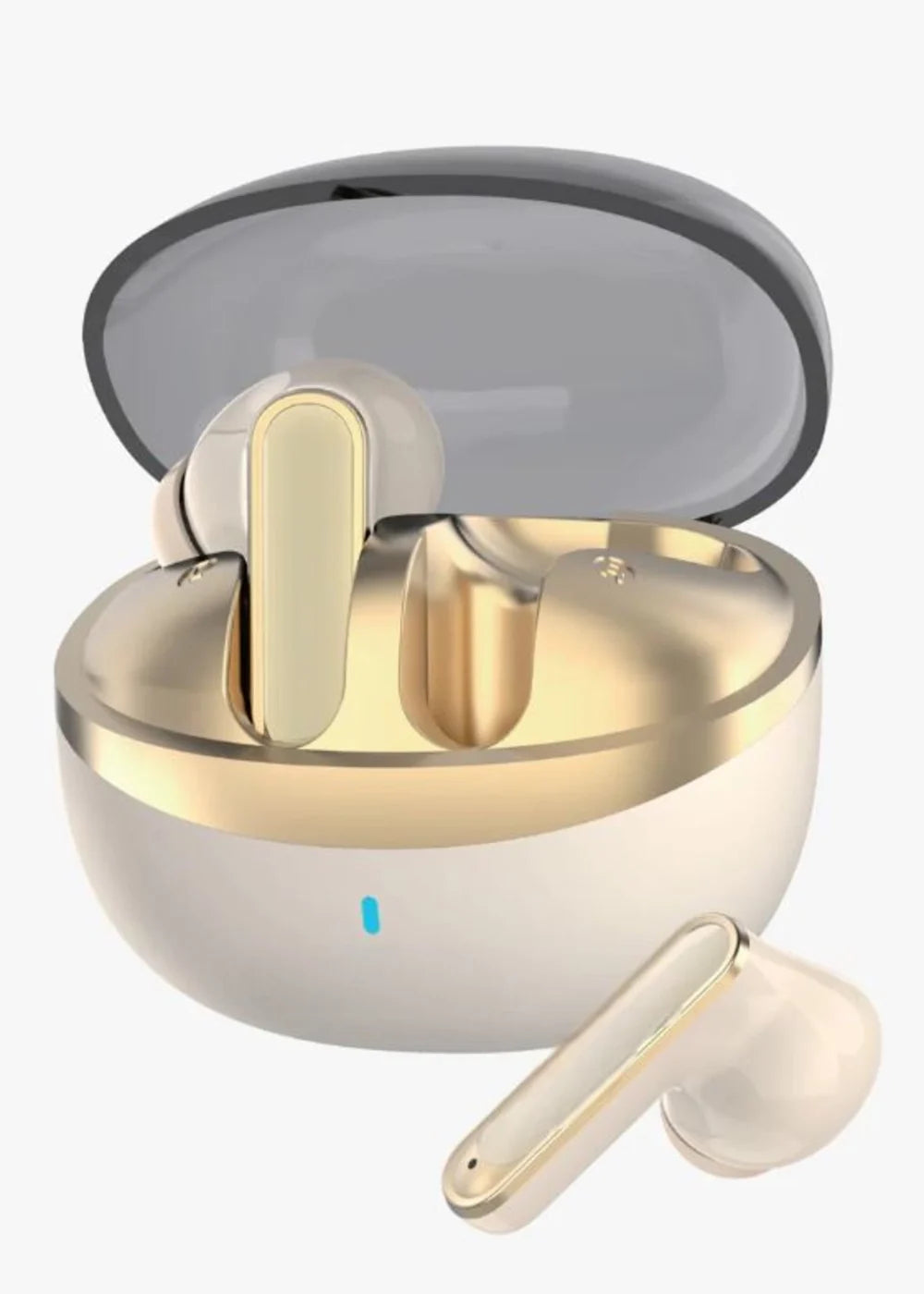 I KOSON IK127 Wireless Earbuds Active Noise Cancelling (ANC) And ENC Deep Bass 8H Music Time Premium Black Gold Design