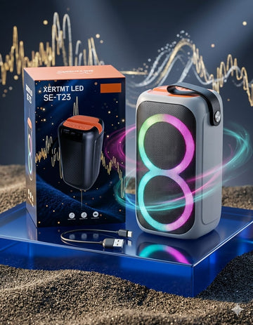 XERTMT LED SET23 RGB Bluetooth Speaker – Premium Wireless Sound System